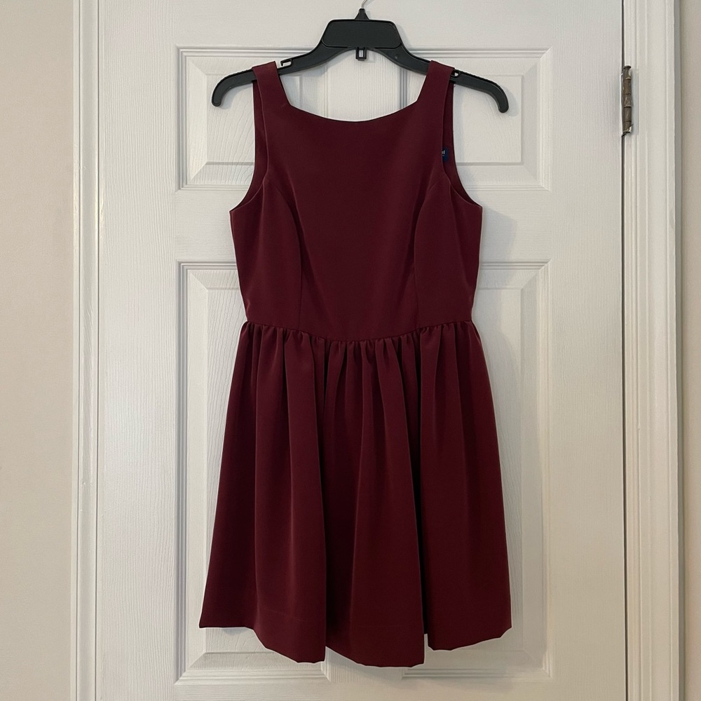 AMERICAN APPAREL Beautiful Burgundy Holiday Dress